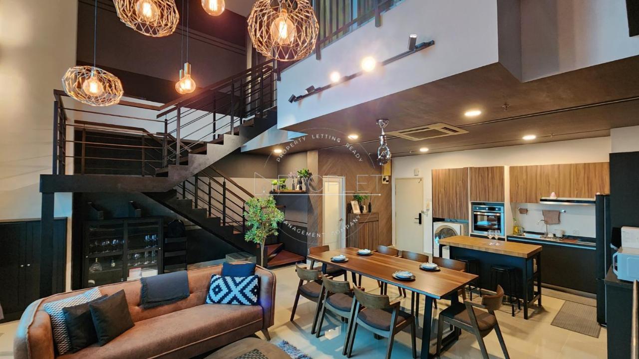 Luxury Duplex Suite 4 Pax Netflix Wifi Selayang Kl Batu Caves Εξωτερικό φωτογραφία